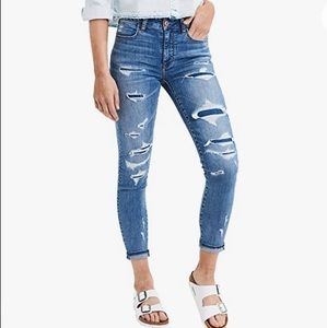 AE High Waisted Jegging Crop Brand New